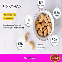 RED CLIFF Natural  Crunchy Premium Whole Cashews, Nutritious  Delicious Nuts, Signature Plain, High Fiber, Rich In Protein | 250g | (Cashew Nuts | 250g |)-thumb1