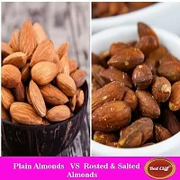 RED CLIFF California Almonds  Roasted  Salted Almonds Dry Fruits | Combo Of 2 | (Almonds  Roasted  Salted almonds | 250gx2 |)-thumb3