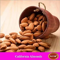 RED CLIFF California Almonds  Roasted  Salted Pistachios Dry Fruits | Combo Pack Of 2 | (Almonds  Pistachios | 250gx2 |)-thumb2