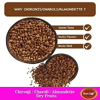 Red Cliff Almondette Kernels | Charoli Dry Fruits | Chironji Seeds Organic | Chiraunji Dana | Combo Pack Of 3 | (Almondette Kernels | 200gx3 |)-thumb3