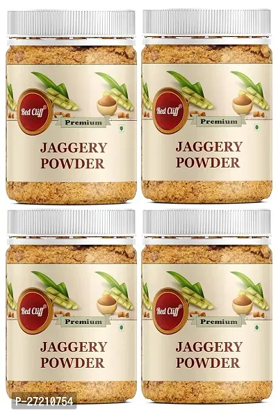 RED CLIFF Jaggery Powder, | Combo Pack Of 4 | Pure, Natural  Chemical Free | (Jaggery Powder | 250gx4 |)-thumb0