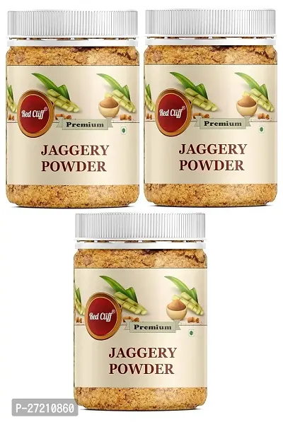RED CLIFF Jaggery Powder, | Combo Pack Of 3 | Pure, Natural  Chemical Free | (Jaggery Powder | 250gx3 |)-thumb0