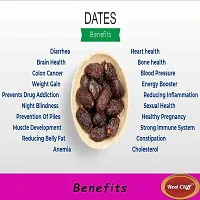 RED CLIFF Premium Ajwa + Safawi Dates | Original  Rich Khajoor | Combo Pack Of 2 | (Ajwa + Safawi Dates | 250gx2 |)-thumb2