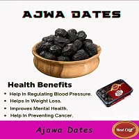 RED CLIFF Premium Wazir Ajwa Dates | Original  Rich Khajoor | Combo Pack Of 3 | (Ajwa Dates | 350gx3 |)-thumb2