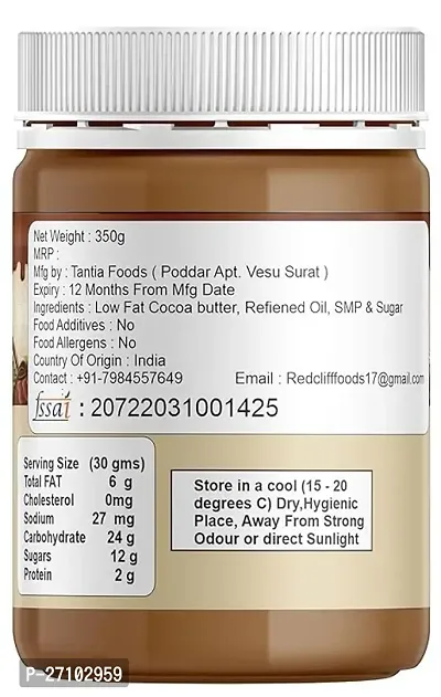 RED CLIFF White Chocolate Spread_ Milk Chocolate Spread | Combo Pack Of 2 | 350g-2 |)-thumb5