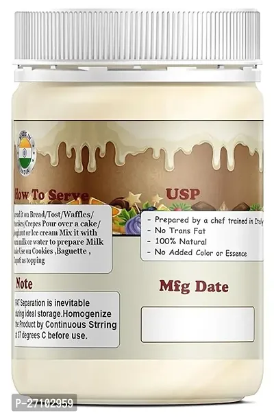 RED CLIFF White Chocolate Spread_ Milk Chocolate Spread | Combo Pack Of 2 | 350g-2 |)-thumb4