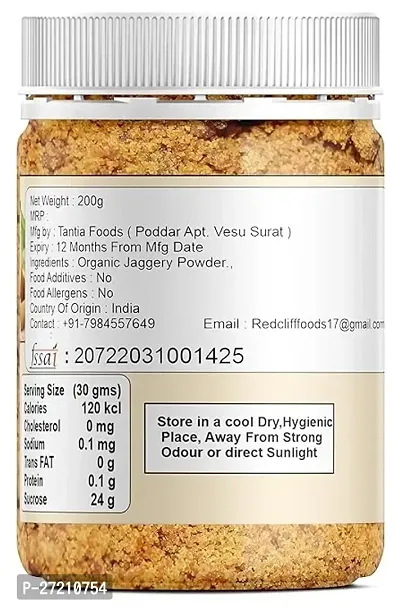 RED CLIFF Jaggery Powder, | Combo Pack Of 4 | Pure, Natural  Chemical Free | (Jaggery Powder | 250gx4 |)-thumb3