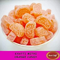 Red Cliff Orange Candy- 200GM (NARANGI Flavour) (pack of 1)-thumb1