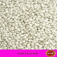 Premium Silver Coated Elaichi Dana+Saunf | Combo Pack Of 2 | Mouth Freshener  10gx2 |)-thumb1