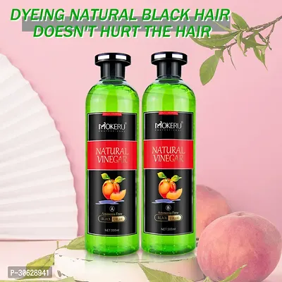 Natural Fruit Vinegar Professional Gel hair Color 500 ML Pack of 2-thumb2