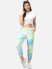 Womens Joggers Tie and Dye Print Relaxed Fit Track Pant-thumb1