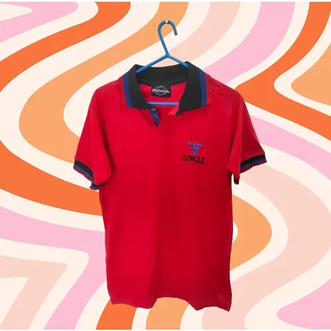 Stylish Solid Polos T-Shirt for Men