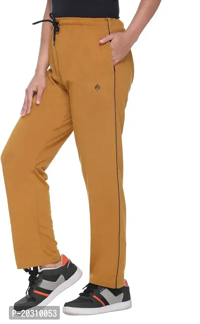 Elite Cotton Blend Track Pant For Women-thumb3