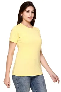 Plush Women's Regular Fit Cotton Tshirts/-T-Shirt(DPL-PT-009)-thumb3