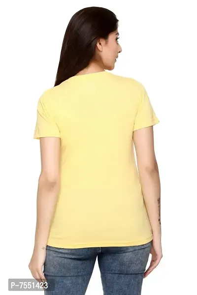 Plush Women's Regular Fit Cotton Tshirts/-T-Shirt(DPL-PT-009)-thumb6