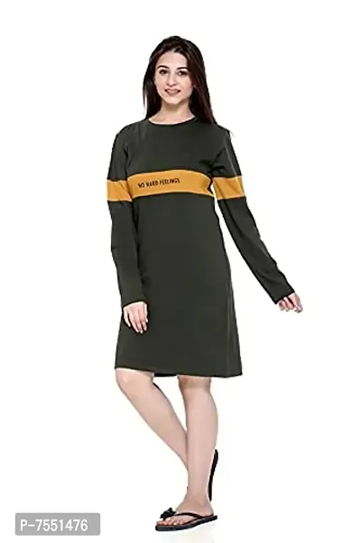 PLUSH Women's Knee-Length Dress