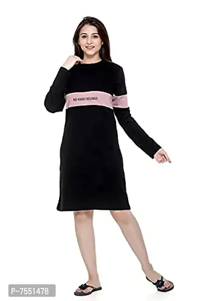 PLUSH Women's Knee-Length Dress