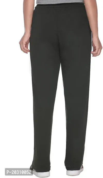 Elite Cotton Blend Track Pant For Women-thumb2