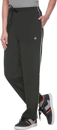 Elite Cotton Blend Track Pant For Women-thumb2