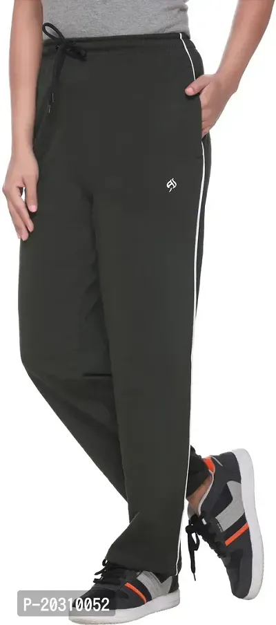 Elite Cotton Blend Track Pant For Women-thumb3