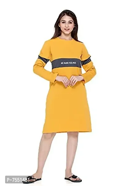 PLUSH Women's Knee-Length Dress