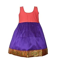 AMIRTHA FASHION Girls Traditional Lehenga Choli RATHI CHILD PATTU(AMFRPBGV)-thumb2