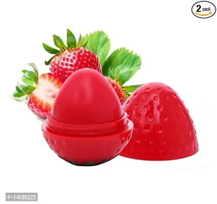 Stylish Fancy Strawberry Lip Balm Pack Of 2 Strawberry