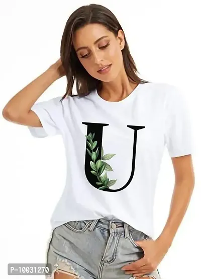 VLAM Alphabet A B C D E F G H I J K L M N O P Q R S T U V W X Y Z A to Z Graphic Printed Unisex T-Shirt-thumb3