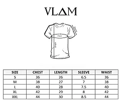 VLAM Alphabet A B C D E F G H I J K L M N O P Q R S T U V W X Y Z A to Z Graphic Printed Unisex T-Shirt-thumb4