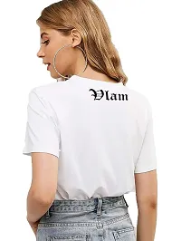 VLAM Alphabet A B C D E F G H I J K L M N O P Q R S T U V W X Y Z A to Z Graphic Printed Unisex T-Shirt-thumb3