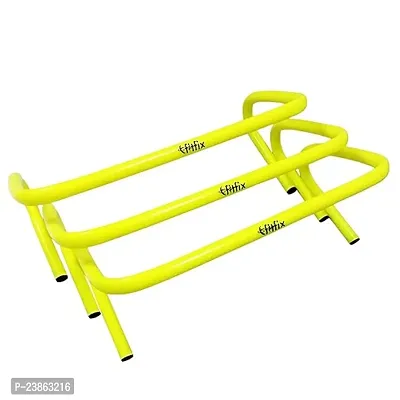 Training Hurdles for Field Training and Speed Coordination   Hurdles for Kids Occupational Therapy 6 9 12 Inch Agility Hurdles  9.0 Inches  Pack of 3 Pcs