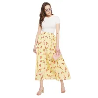 The Pajama Factory -Yellow Lily Skirt-thumb1