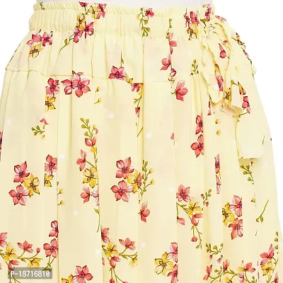 The Pajama Factory -Yellow Lily Skirt-thumb3