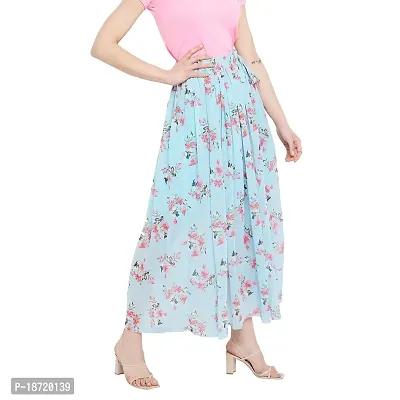 The Pajama Factory - Floral Print (Blue)-thumb4