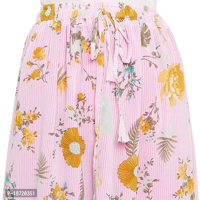 The Pajama Factory - Double Frill Skirt (Pink)-thumb3
