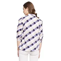 The Pajama Factory - Checked top (XX-Large, Checked Blue)-thumb4