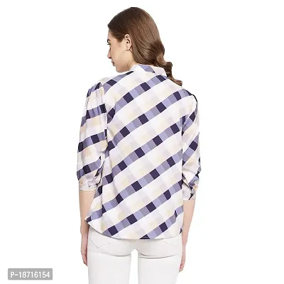 The Pajama Factory - Checked top (XX-Large, Checked Blue)-thumb5