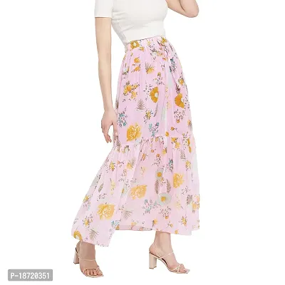 The Pajama Factory - Double Frill Skirt (Pink)-thumb4