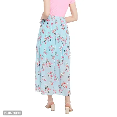 The Pajama Factory - Floral Print (Blue)-thumb5