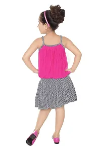TrendyCreations Girls Party(Festive) Top and Skirt Combo Set-thumb1