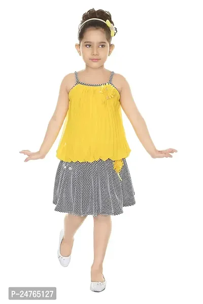 TrendyCreations Girls Party(Festive) Top and Skirt Combo Set