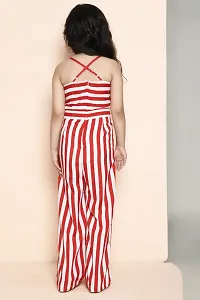 RANJ Jumpsuit Having Stitched Tie Up ,Tie Up With A Cross Straps.-thumb2
