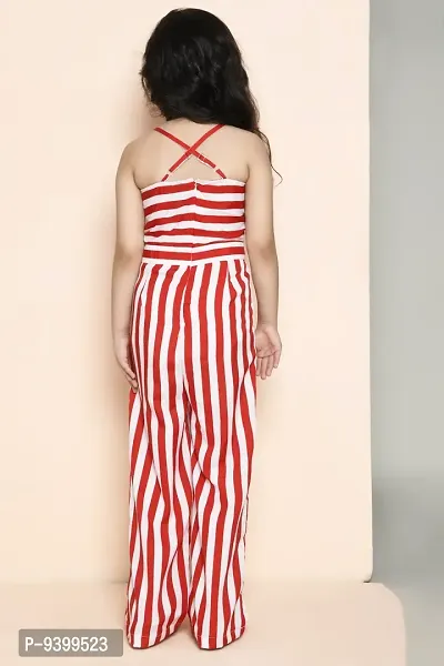 RANJ Jumpsuit Having Stitched Tie Up ,Tie Up With A Cross Straps.-thumb3