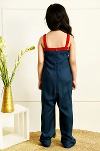 RANJ Kid's Yellow-Voilet Jumpsuit.-thumb3