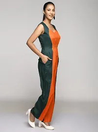 RANJ women's Color Block Sleeveless maxi Jumpsuit.-thumb4