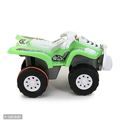 Green Ktm Racing Toy Bike For Kids - Pull Back Action Robot Bike Toy For Kids - Speed Racing Bike Sports Bike-thumb0