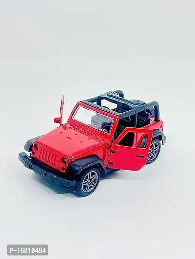 Pull Back Army Jeep Toy For Kids - Friction Power Toy Jeep For Kids Boys And Girls-thumb0