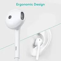 RED RIVER Boom Bass Wired in-Ear Headphones Compatible with Especially All Oppo Smartphones (White) (Oppo Original Sound)-thumb3