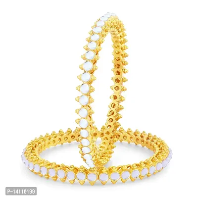 Elegant Gold Plated Austrian Diamond Bangles for Women