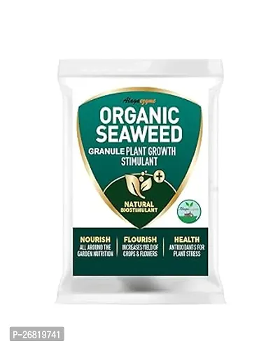 Seaweed Fertilizer For Plants - Seaweed Granules - Suitable For All Types Of Plants - Organic Fertilizer-400Grn